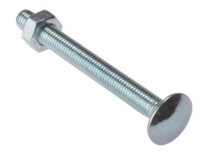 ForgeFix  Carriage Bolts, ZP